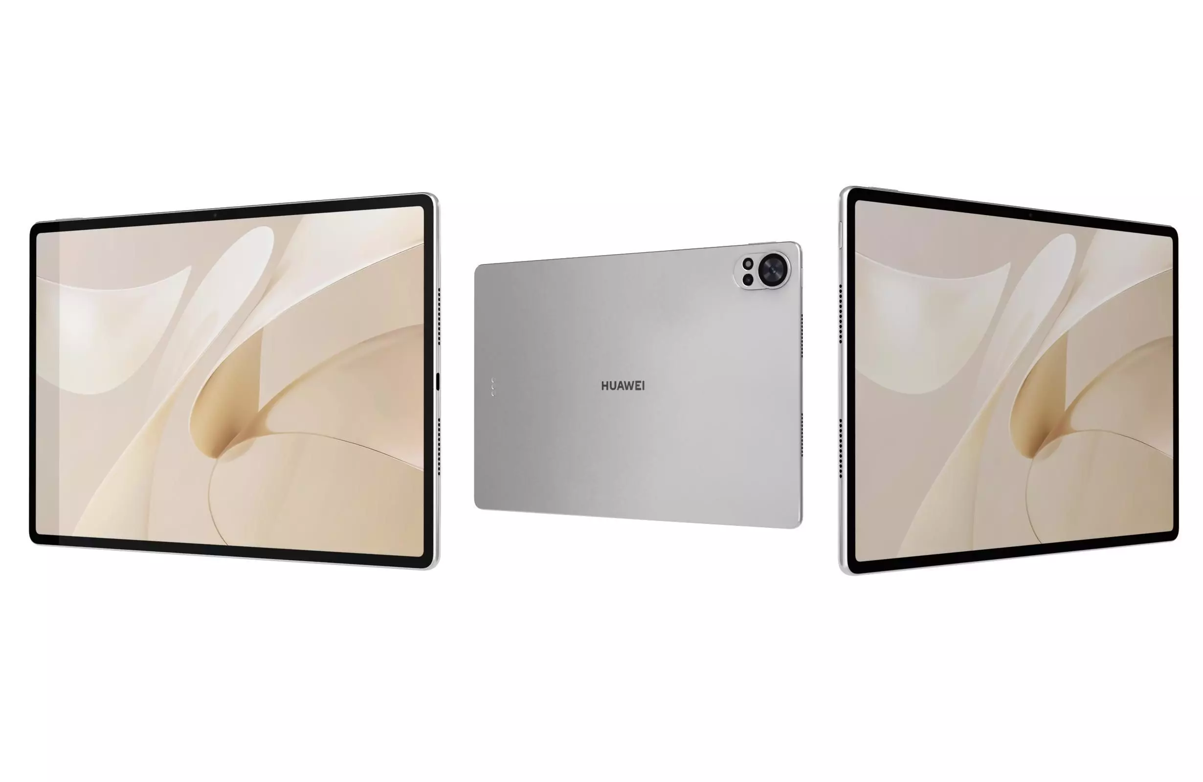 Huawei MatePad Air 12 2024 Feather Sand White 3D model_0