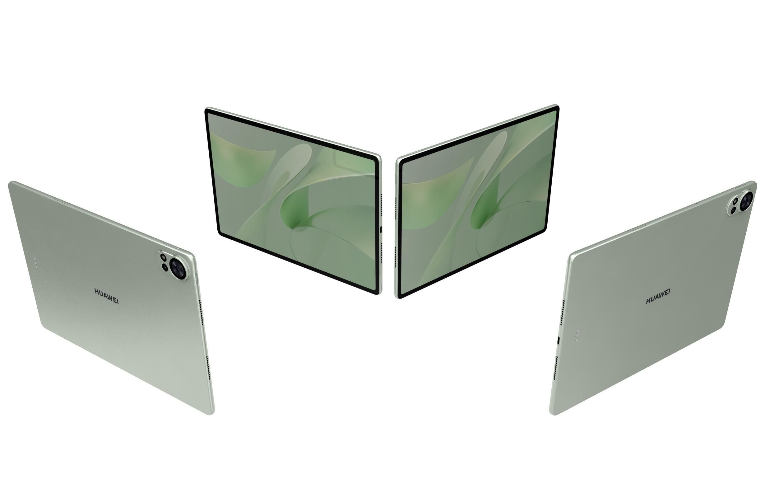 Huawei MatePad Air 12 2024 Green 3D model_4