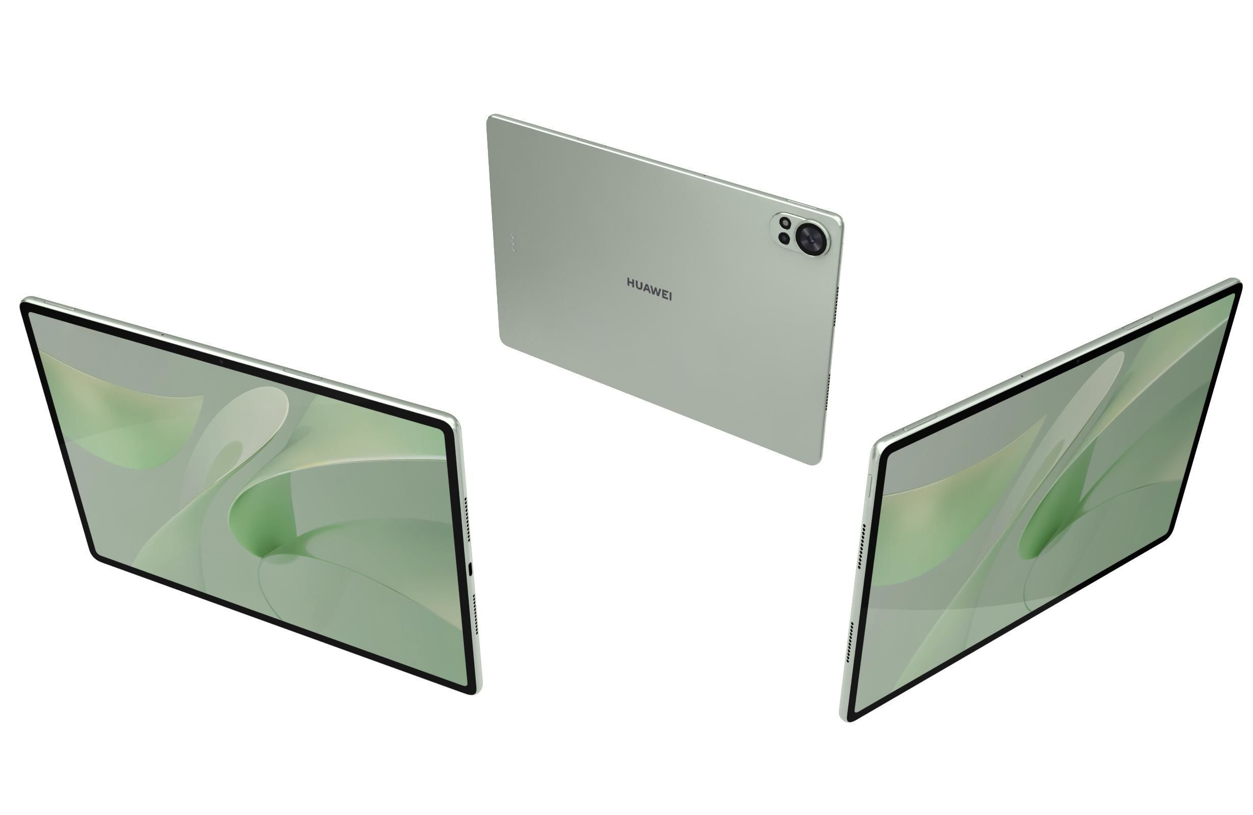 Huawei MatePad Air 12 2024 Green 3D model_1