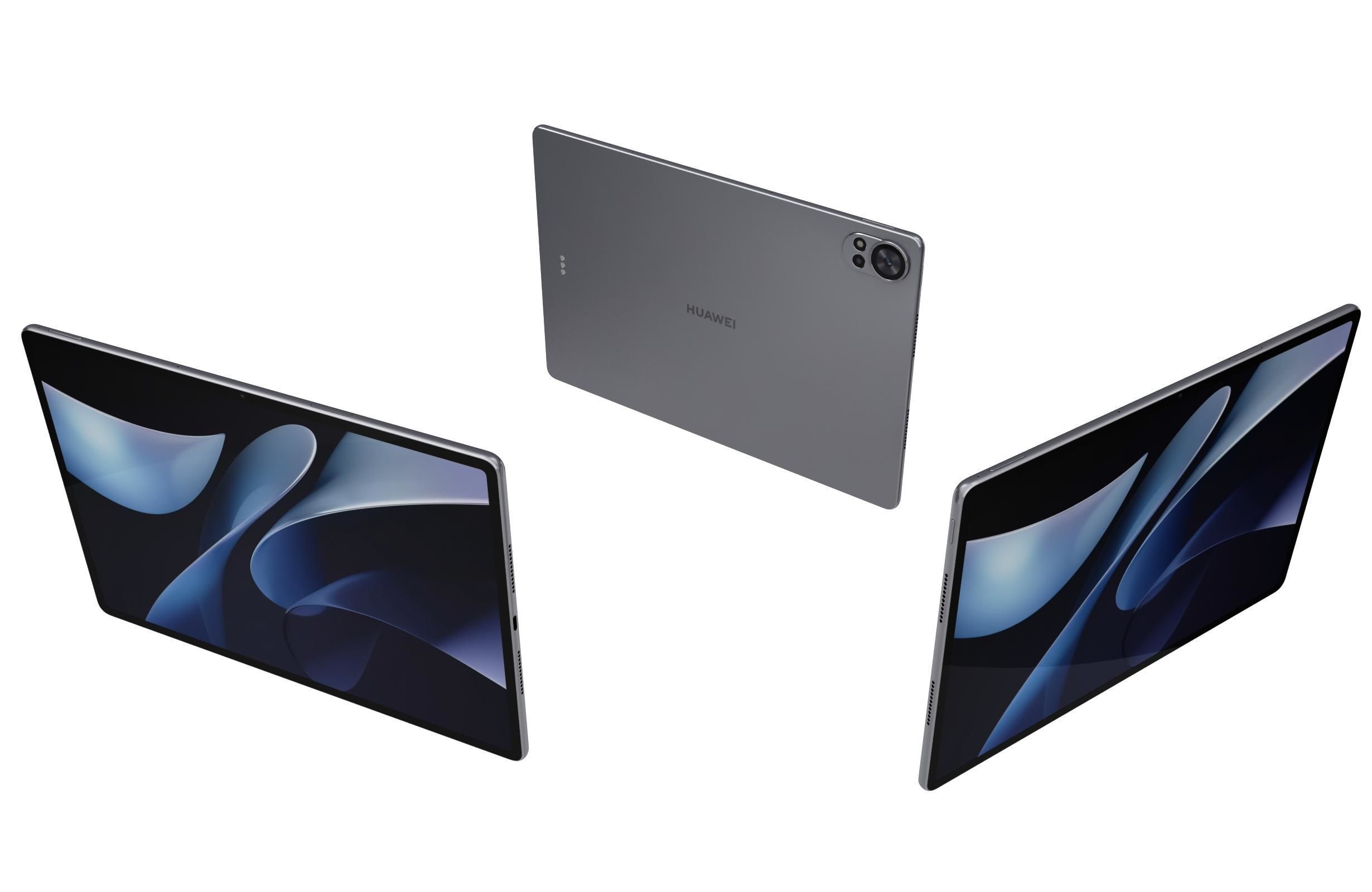 Huawei MatePad Air 12 2024 Smoky Gray 3D model_1