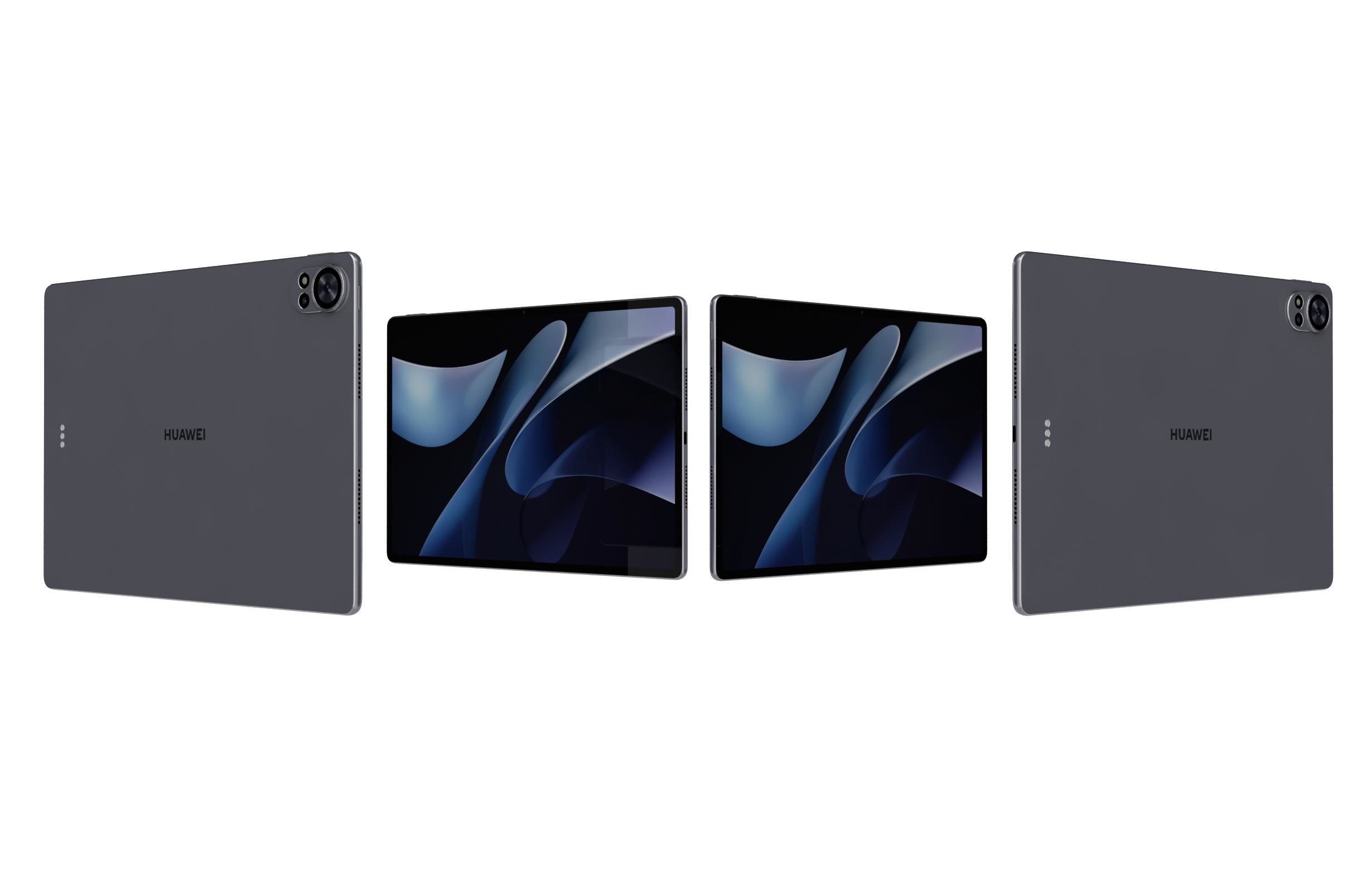 Huawei MatePad Air 12 2024 Smoky Gray 3D model_3