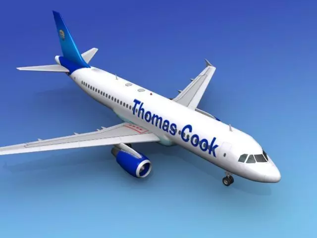 Airbus A320 Thomas Cook 3D model