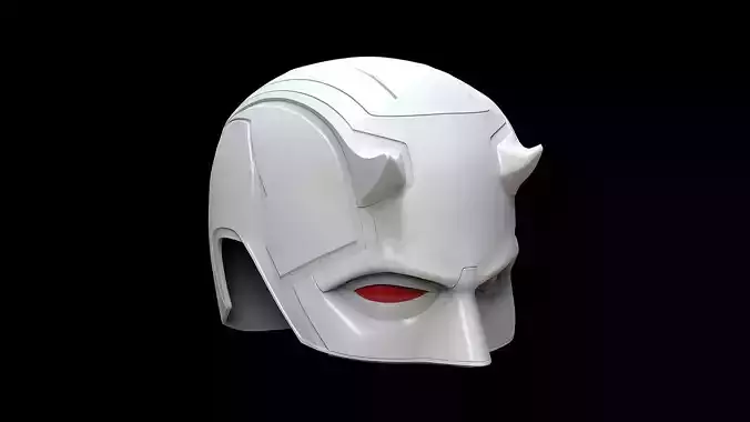 Daredevil Helmet 3D Model Ready to Print