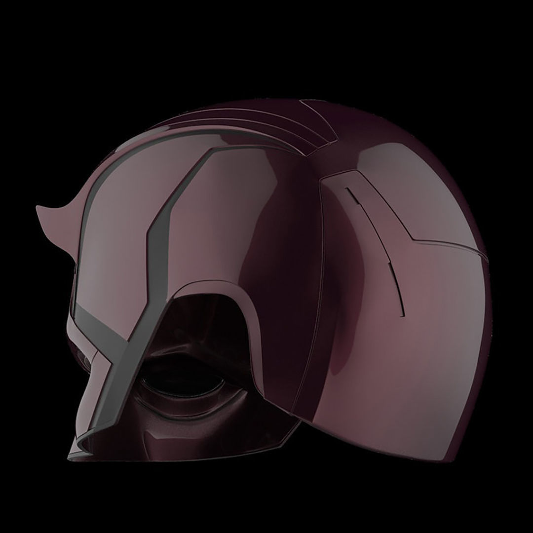 Daredevil Helmet 3D Model Ready to Print 3D print model_6