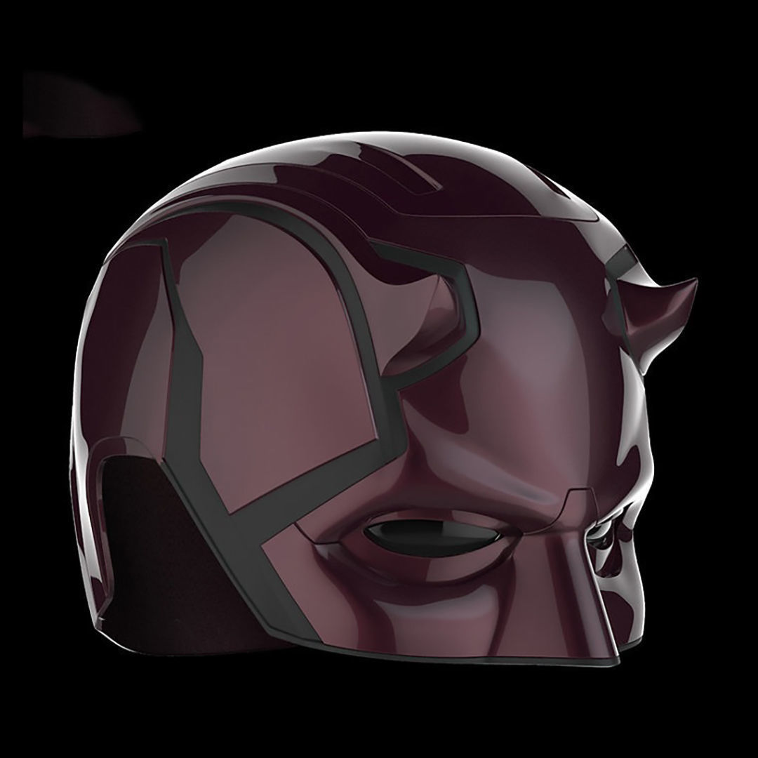 Daredevil Helmet 3D Model Ready to Print 3D print model_5