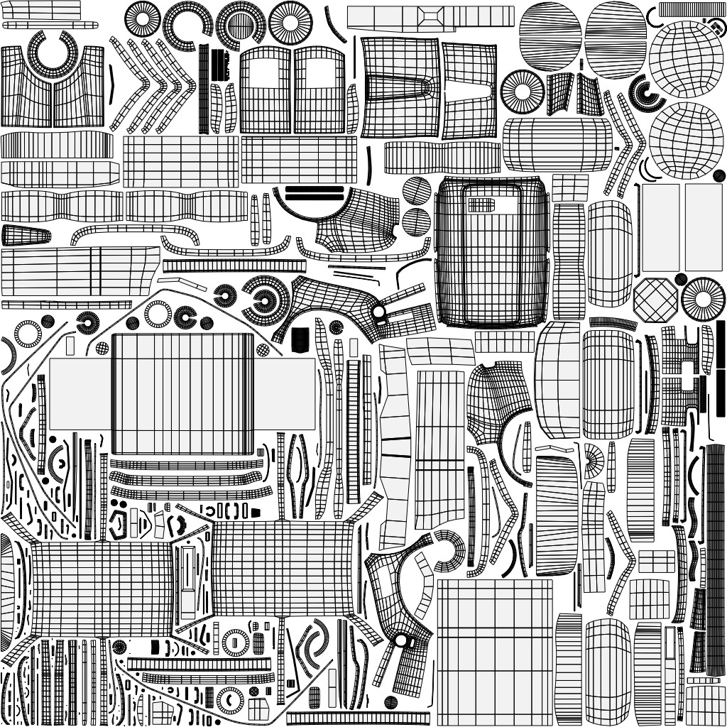 Vintage Sedan Cars Set Game-Ready and Render Asset 3D Model Collection_23