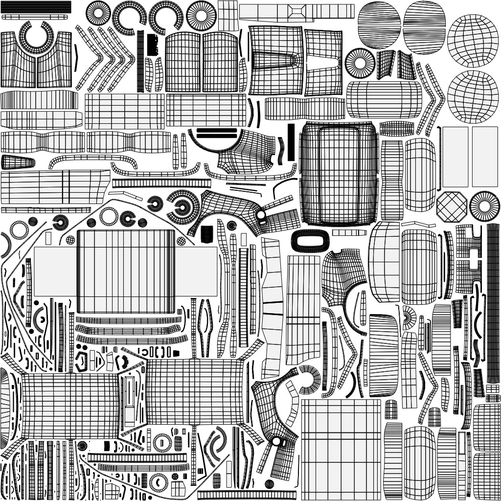 Vintage Sedan Cars Set Game-Ready and Render Asset 3D Model Collection_24