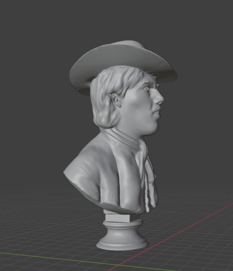Billy the Kid 3D print model_2