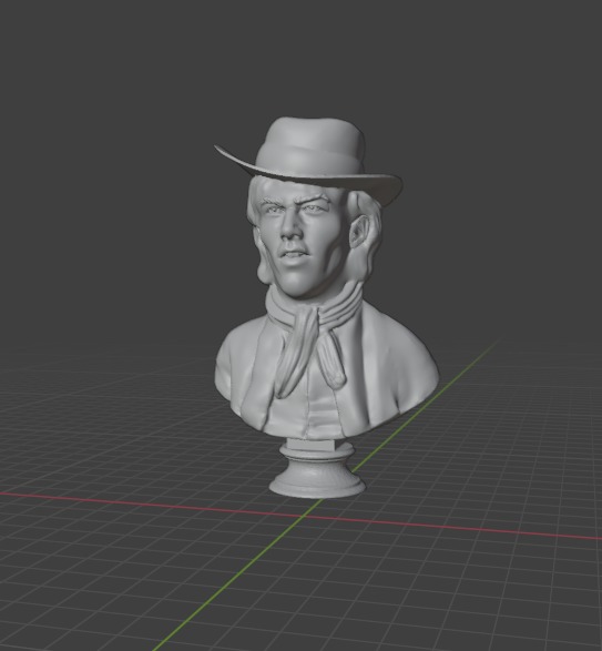Billy the Kid 3D print model_15