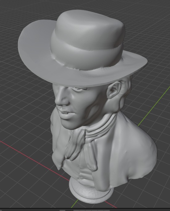 Billy the Kid 3D print model_12