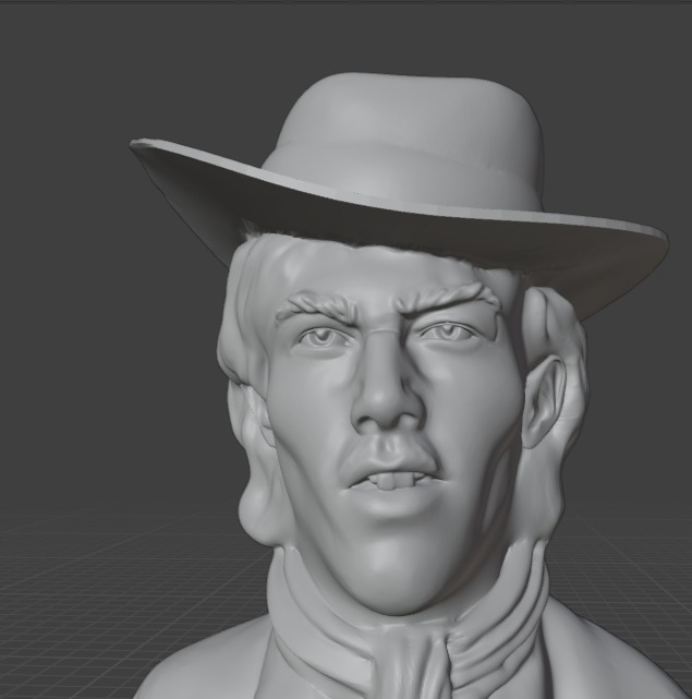 Billy the Kid 3D print model_14