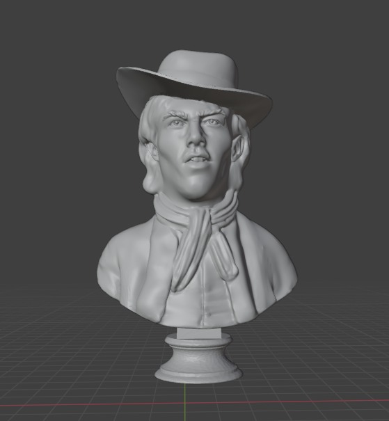 Billy the Kid 3D print model_4