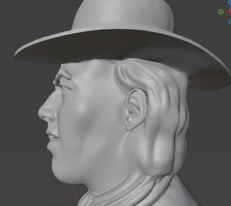 Billy the Kid 3D print model_11