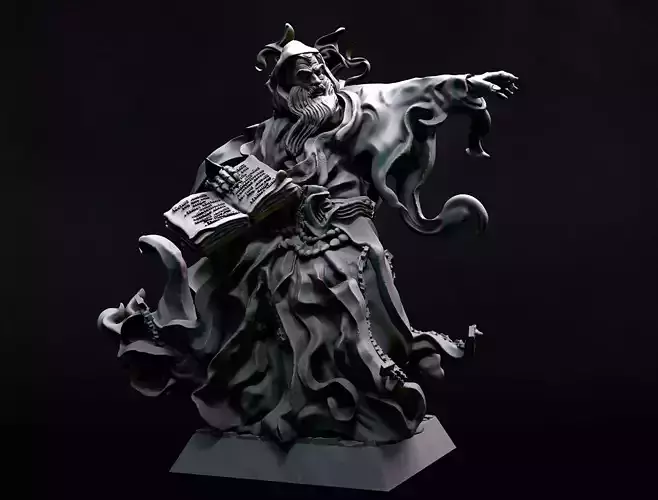 Warlock 3D print model