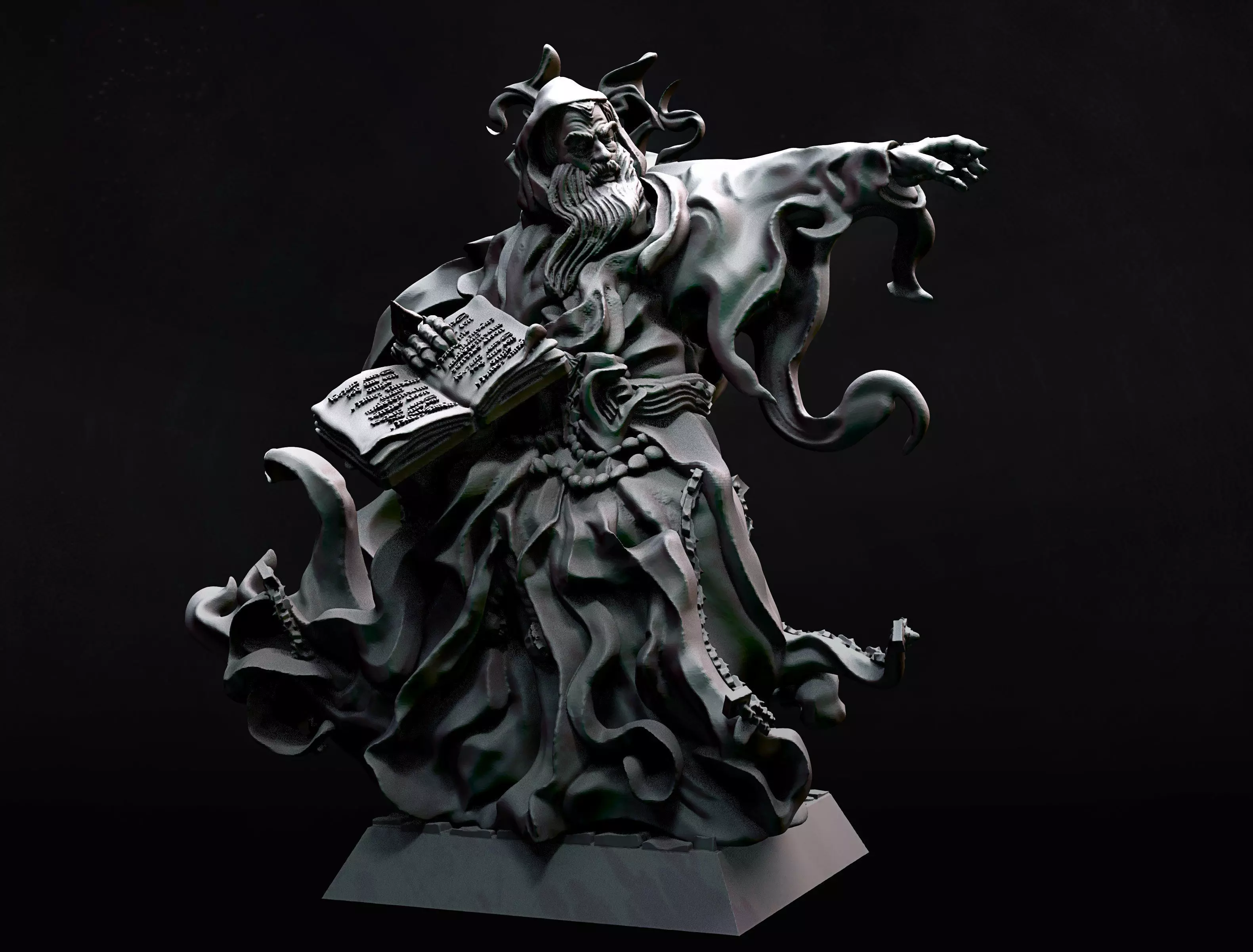 Warlock 3D print model