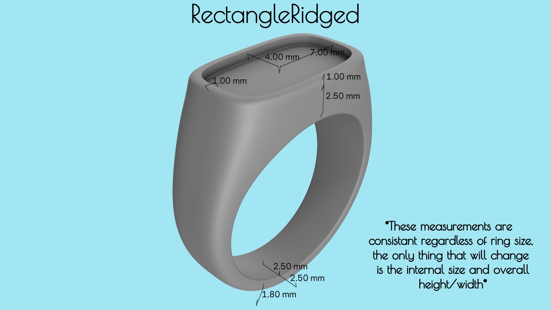 Complete Signet Ring Collection-190 total rings-STL print ready 3D print model_31