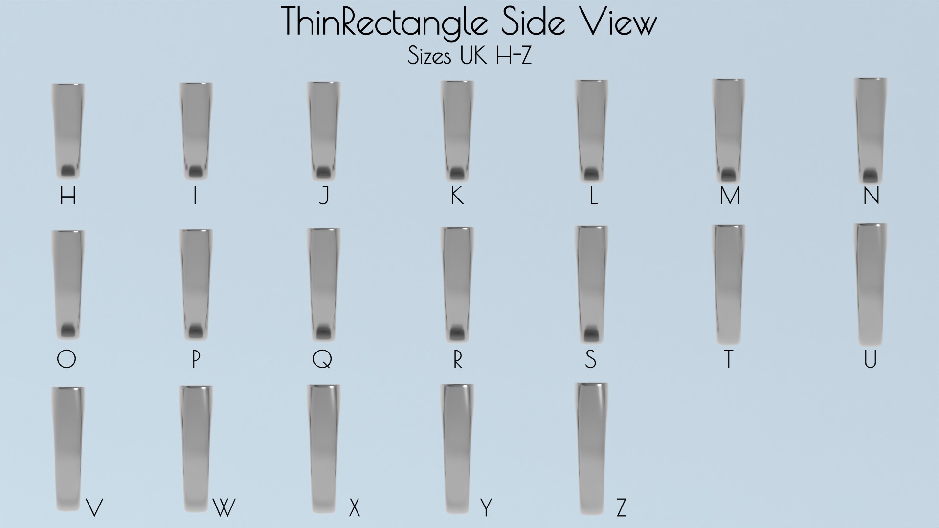 Complete Signet Ring Collection-190 total rings-STL print ready 3D print model_21