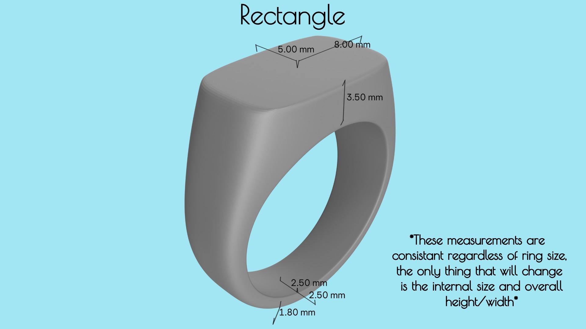 Complete Signet Ring Collection-190 total rings-STL print ready 3D print model_30