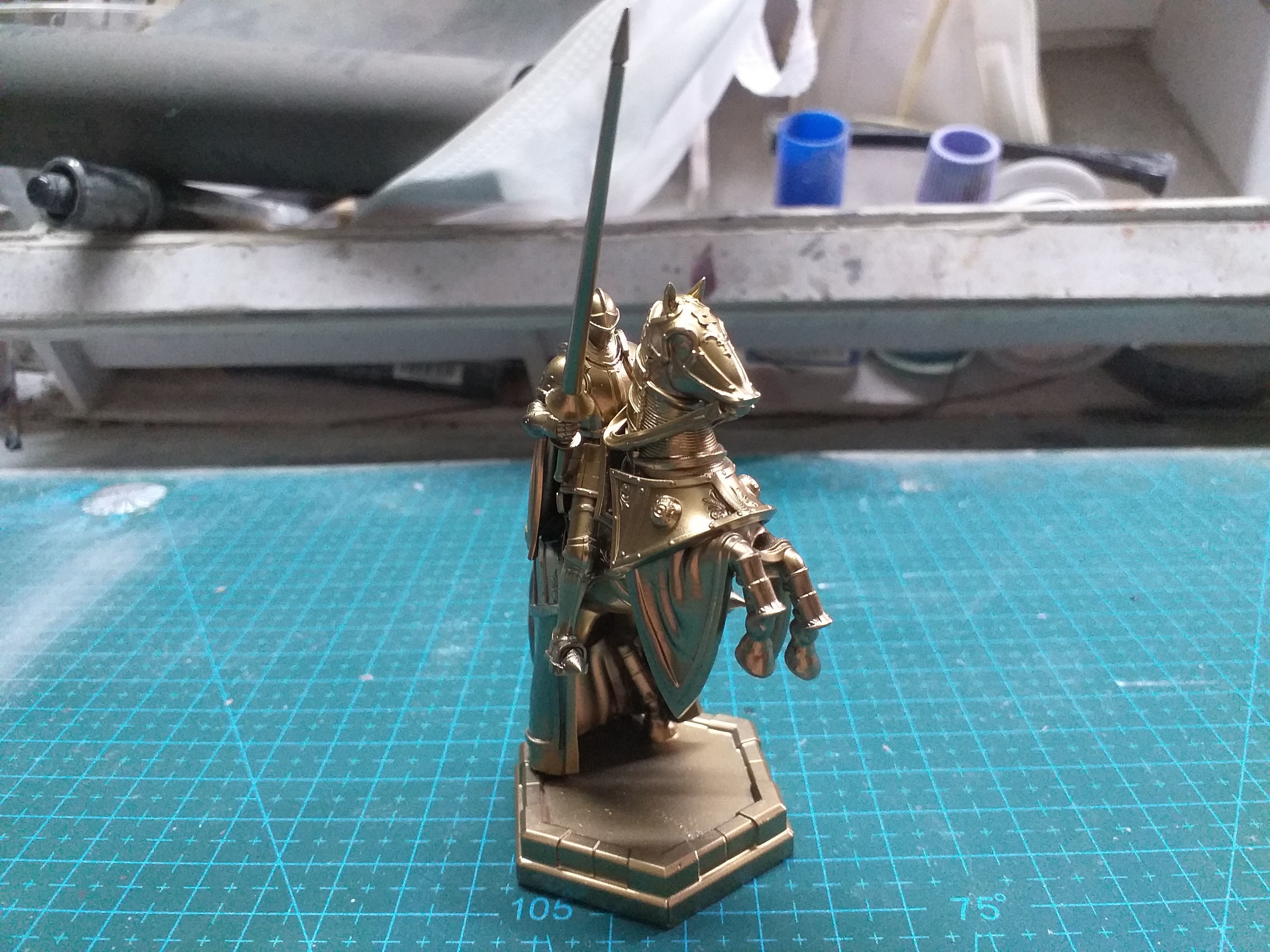 Knight Chess Piece - 3D print miniature model 3D print model_4