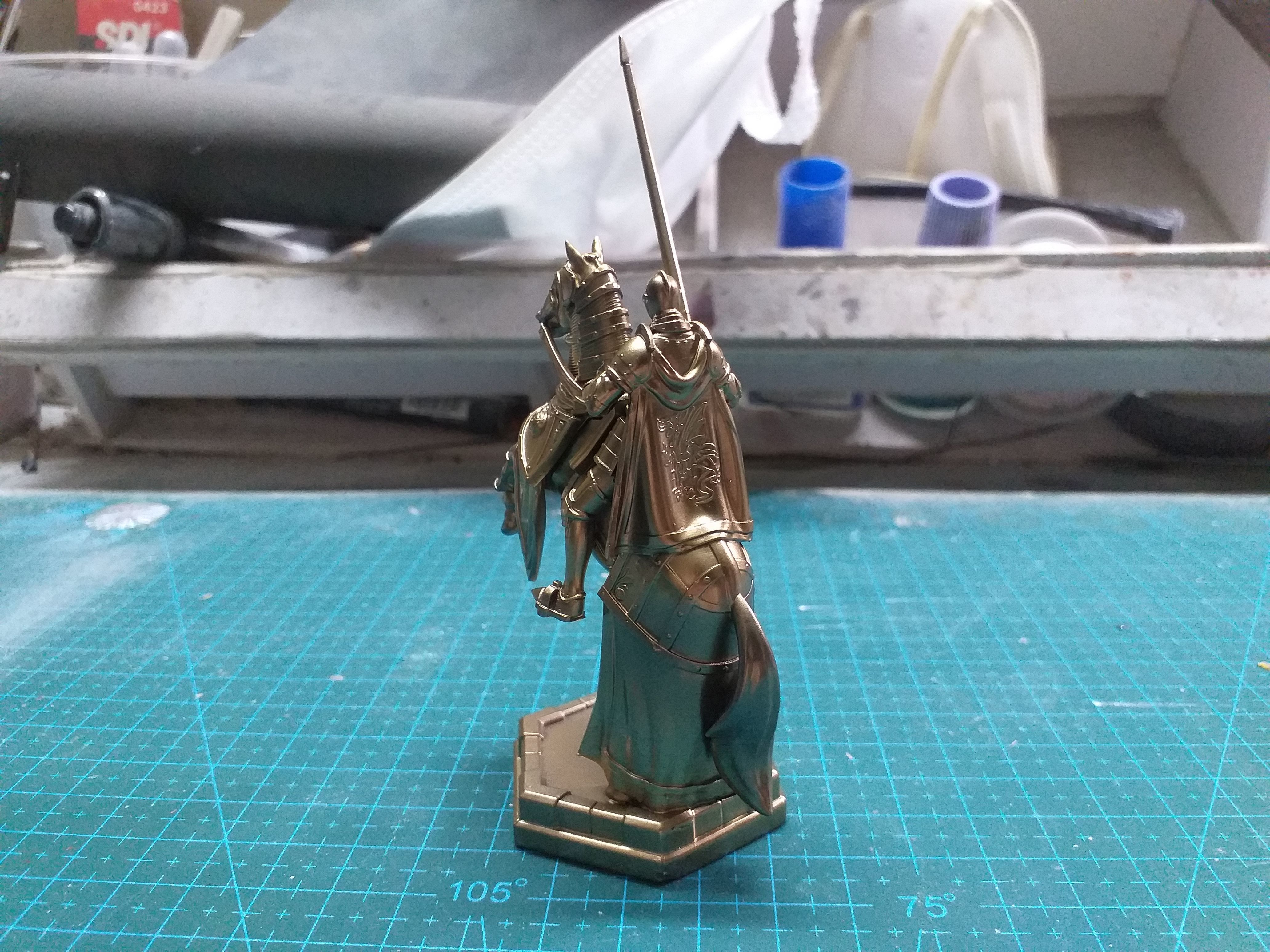 Knight Chess Piece - 3D print miniature model 3D print model_5