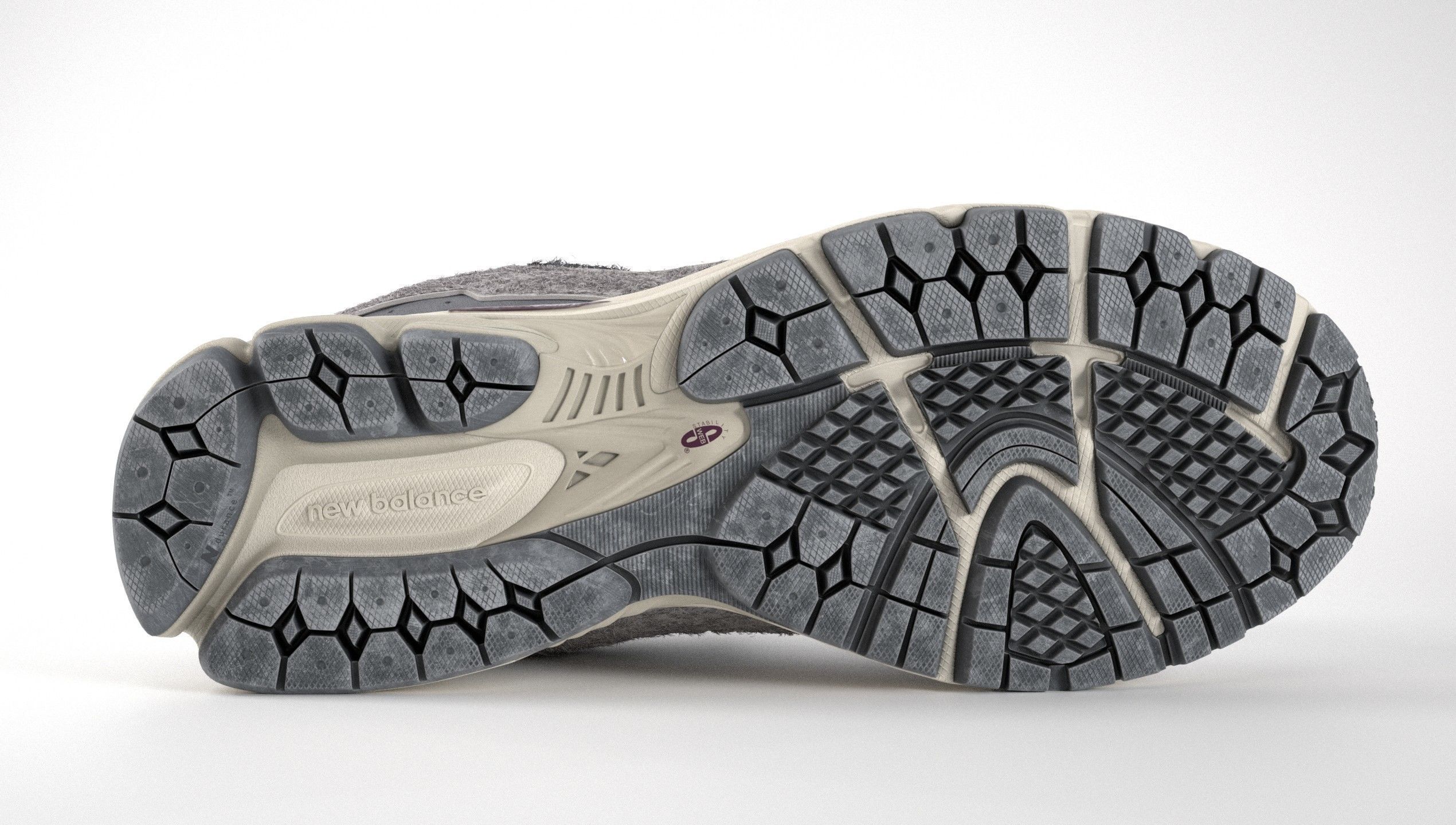 New Balance 2002R Protection Pack Rain Cloud Low-poly 3D model_21