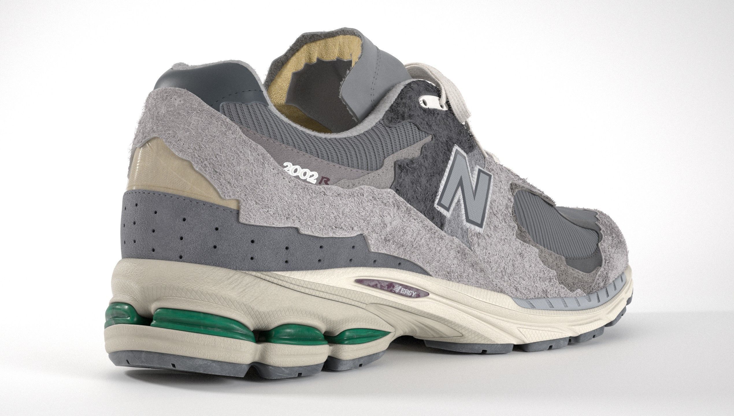 New Balance 2002R Protection Pack Rain Cloud Low-poly 3D model_38