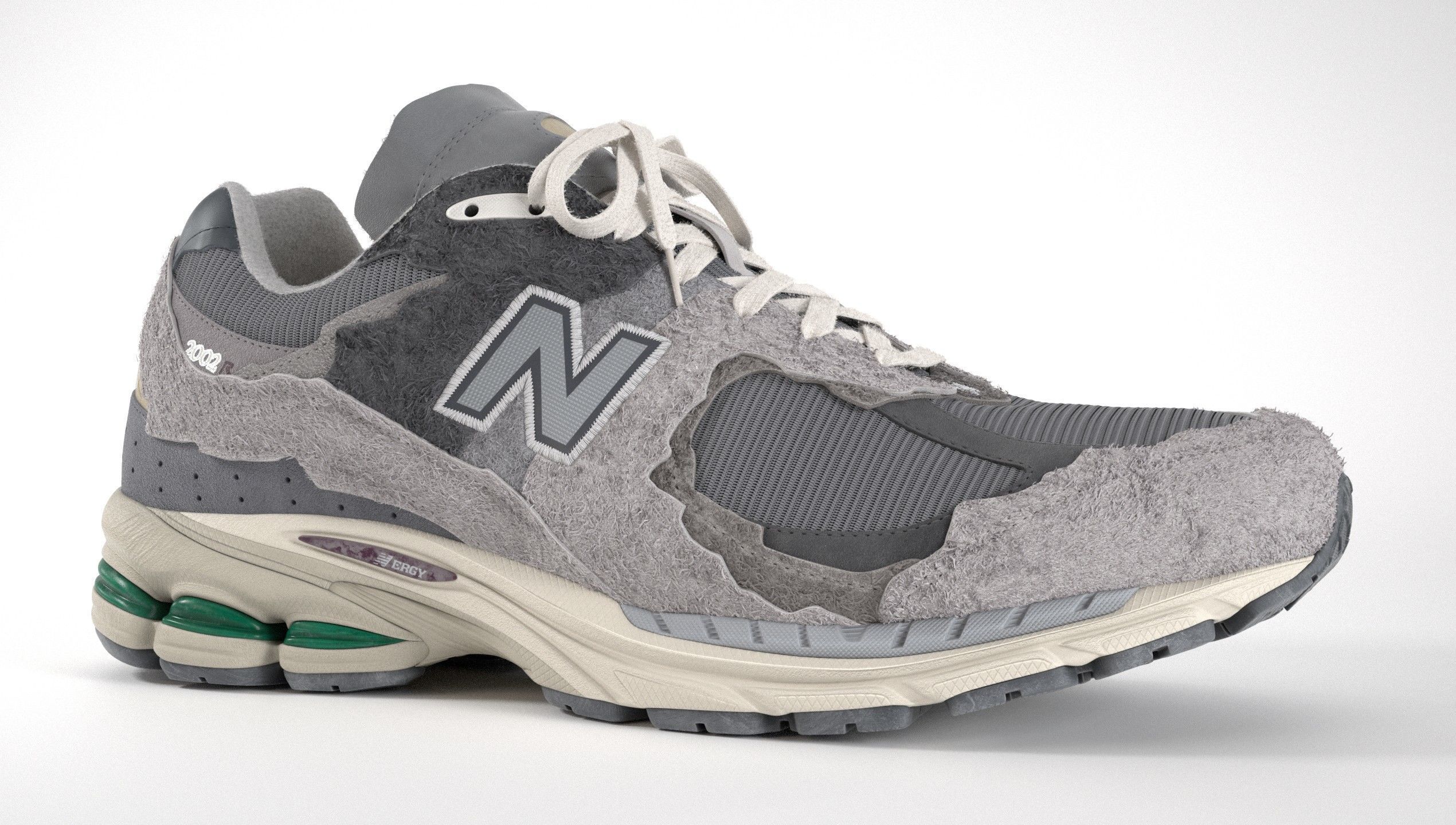 New Balance 2002R Protection Pack Rain Cloud Low-poly 3D model_30