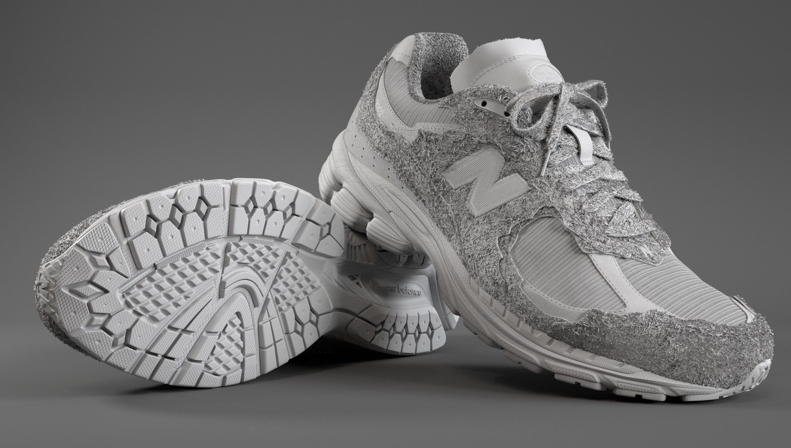 New Balance 2002R Protection Pack Rain Cloud Low-poly 3D model_20