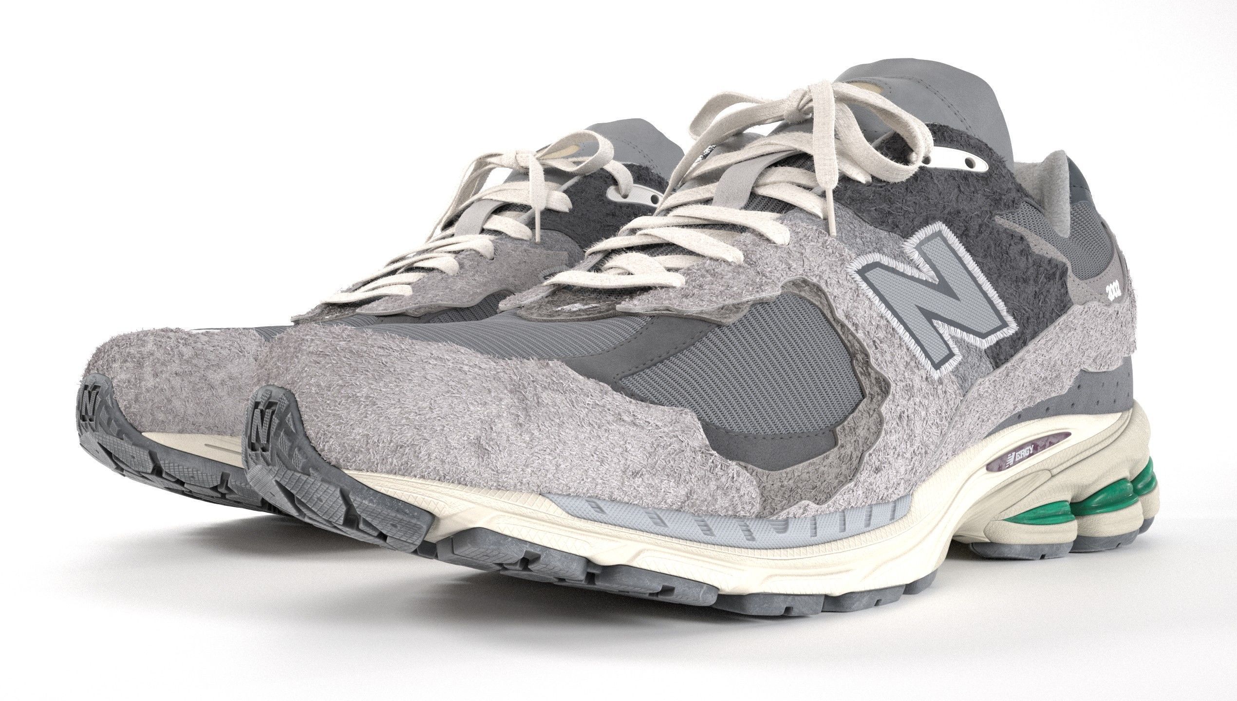 New Balance 2002R Protection Pack Rain Cloud Low-poly 3D model_42