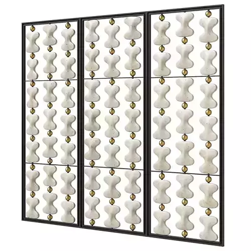 Decorative room divider by Galerie Glustin