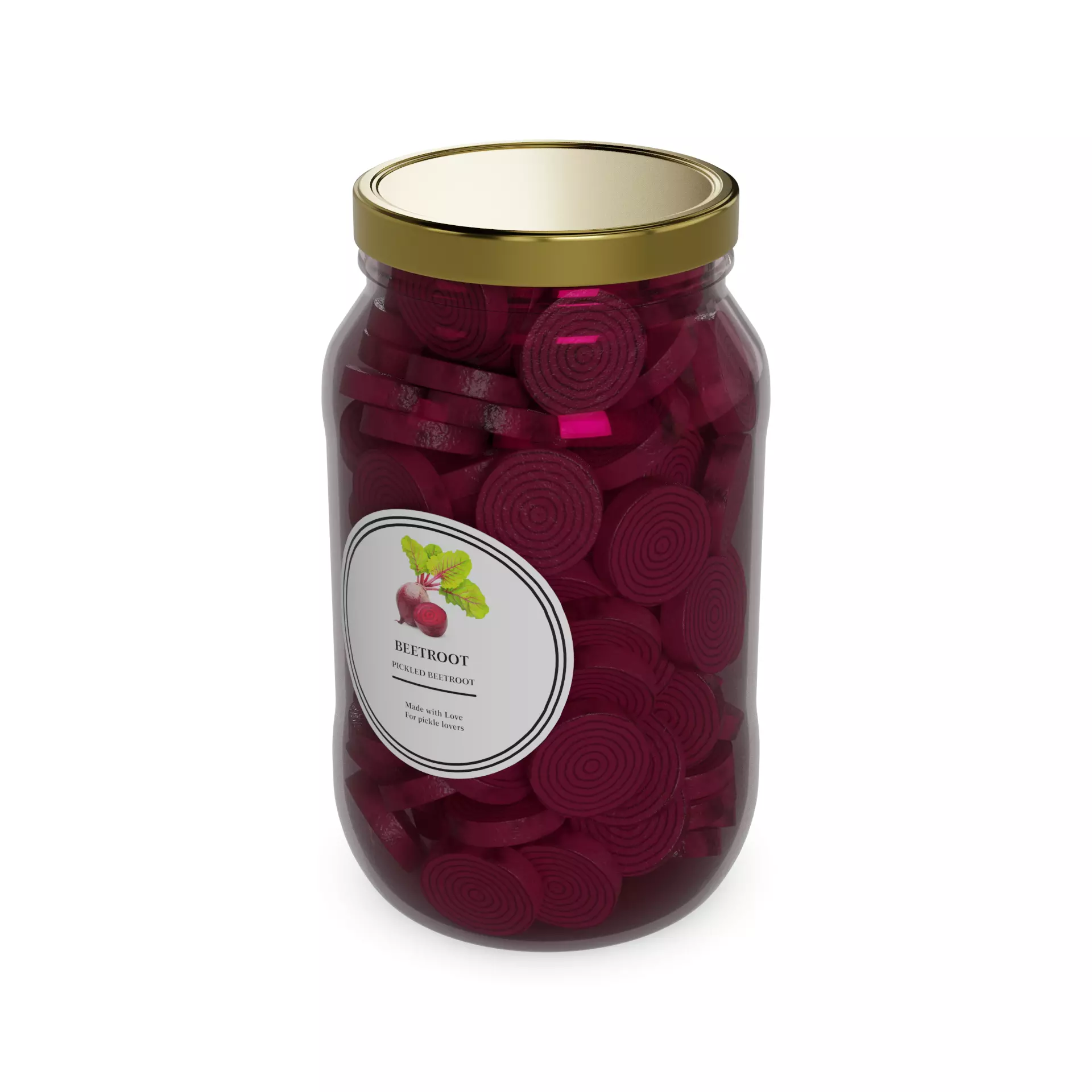 Pickled beetroot Pickled Beetroot 3D model