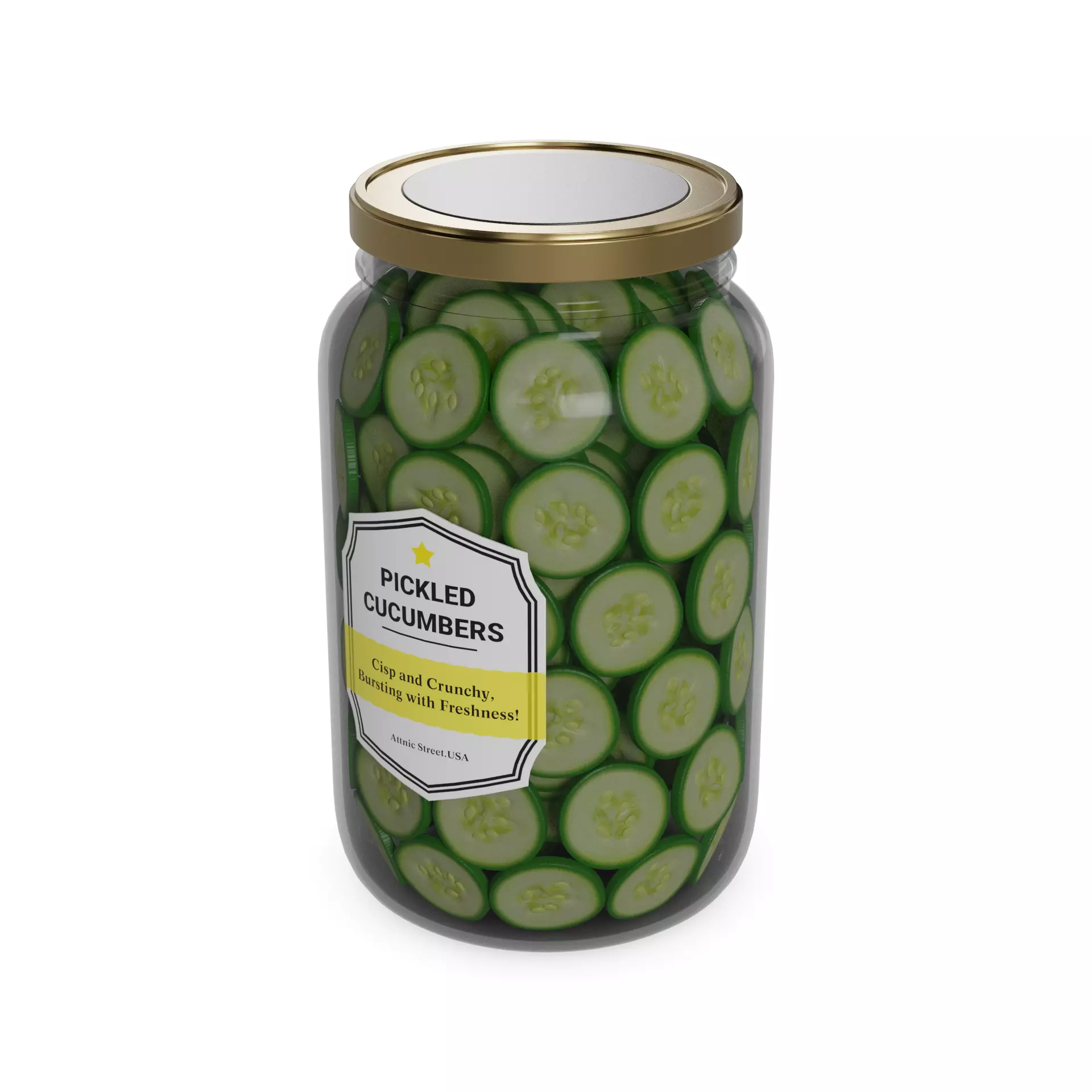 Pickled cucumbers Pickled Cucumbers 3D model