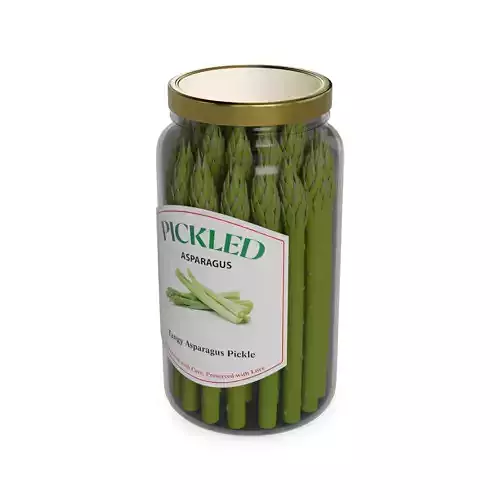 Other preserved vegetables and mixtures Canned Pickled Asparagus