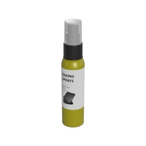 Baking decorations Baking Sprays Low-poly 3D model