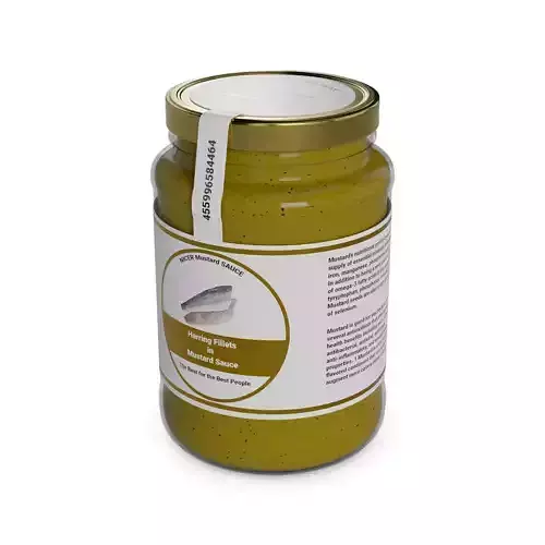 Herrings and herring products Herring Fillets in Mustard Sauce