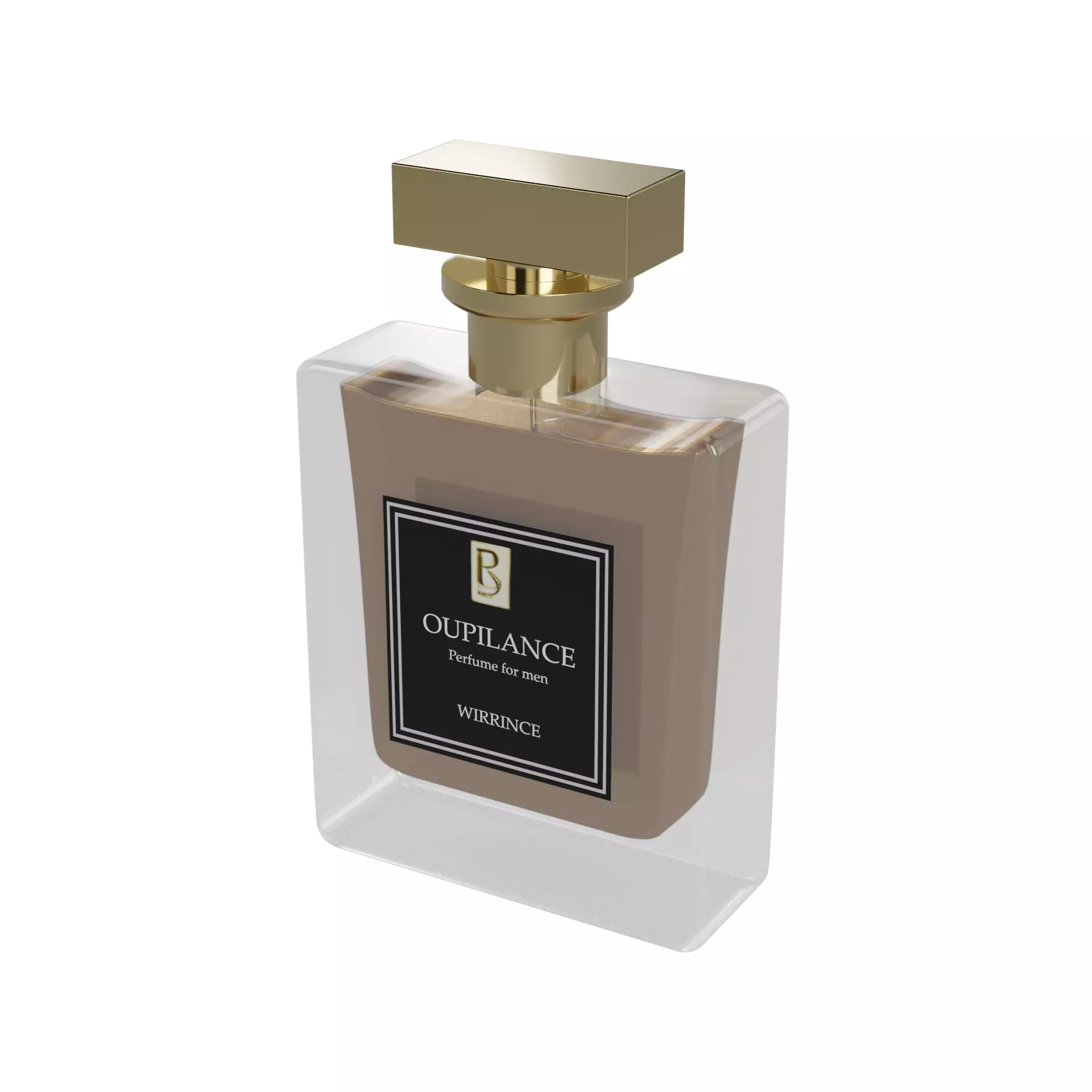 Perfume for men Perfume for Men Low-poly 3D model_0