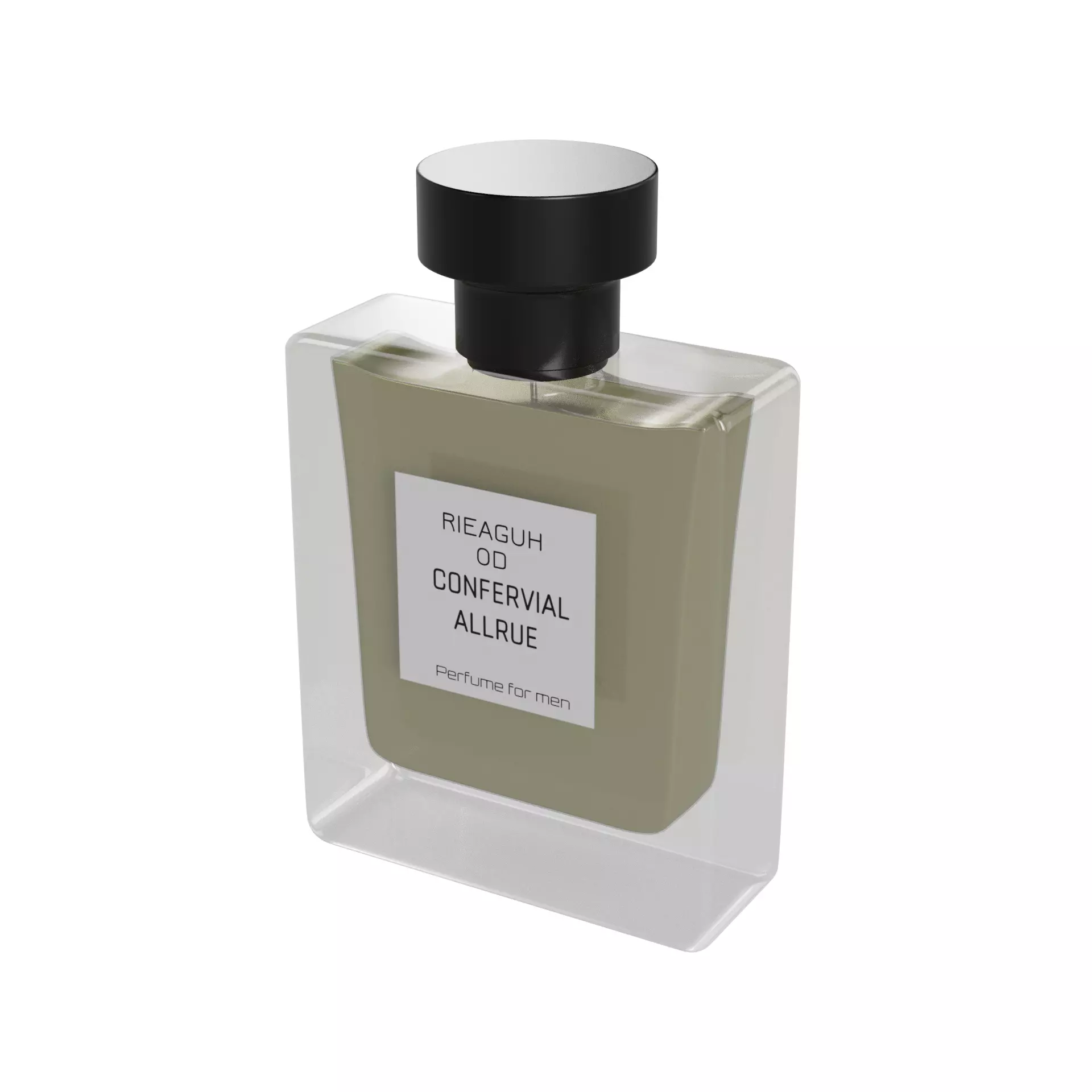 Perfume for men Perfume for Men Low-poly 3D model_0