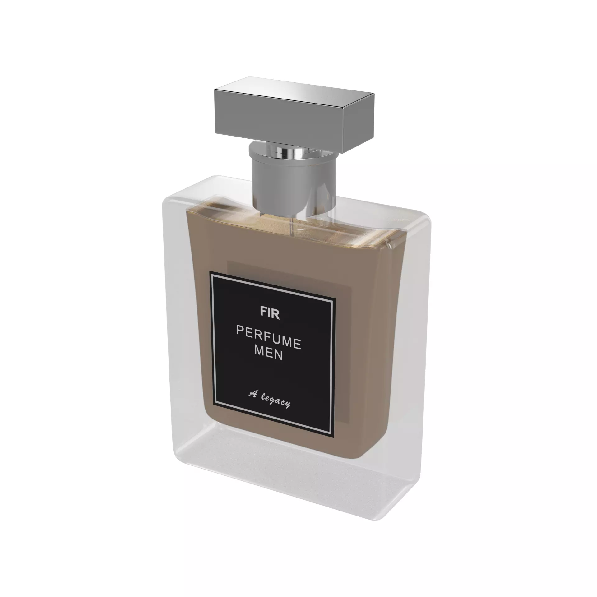 Perfume for men Perfume for Men Low-poly 3D model_0