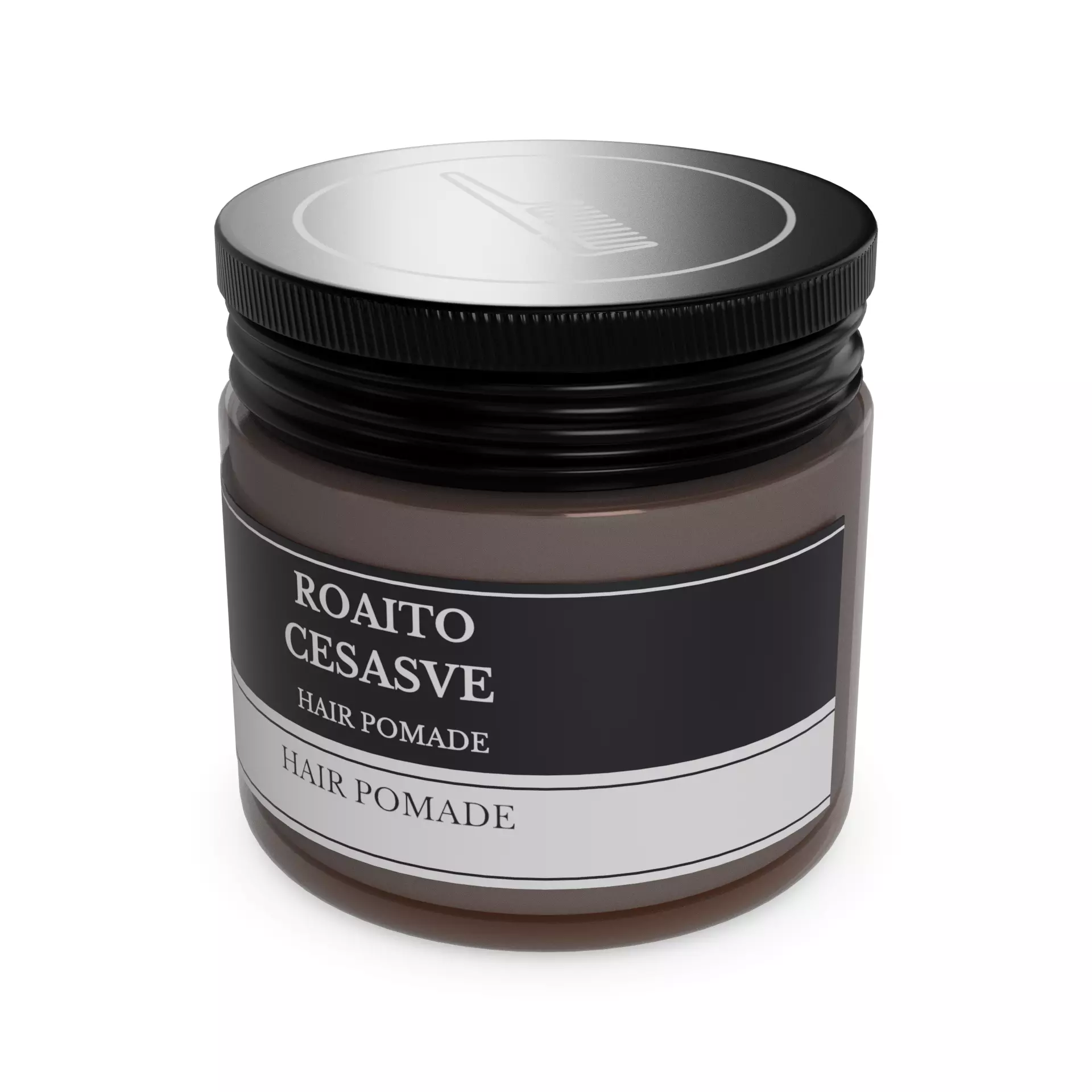 Hair styling products Hair Pomade Low-poly 3D model