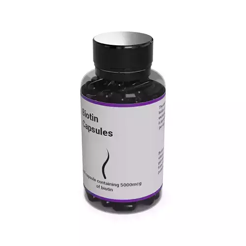 Vitamin and mineral supplements Biotin Capsules