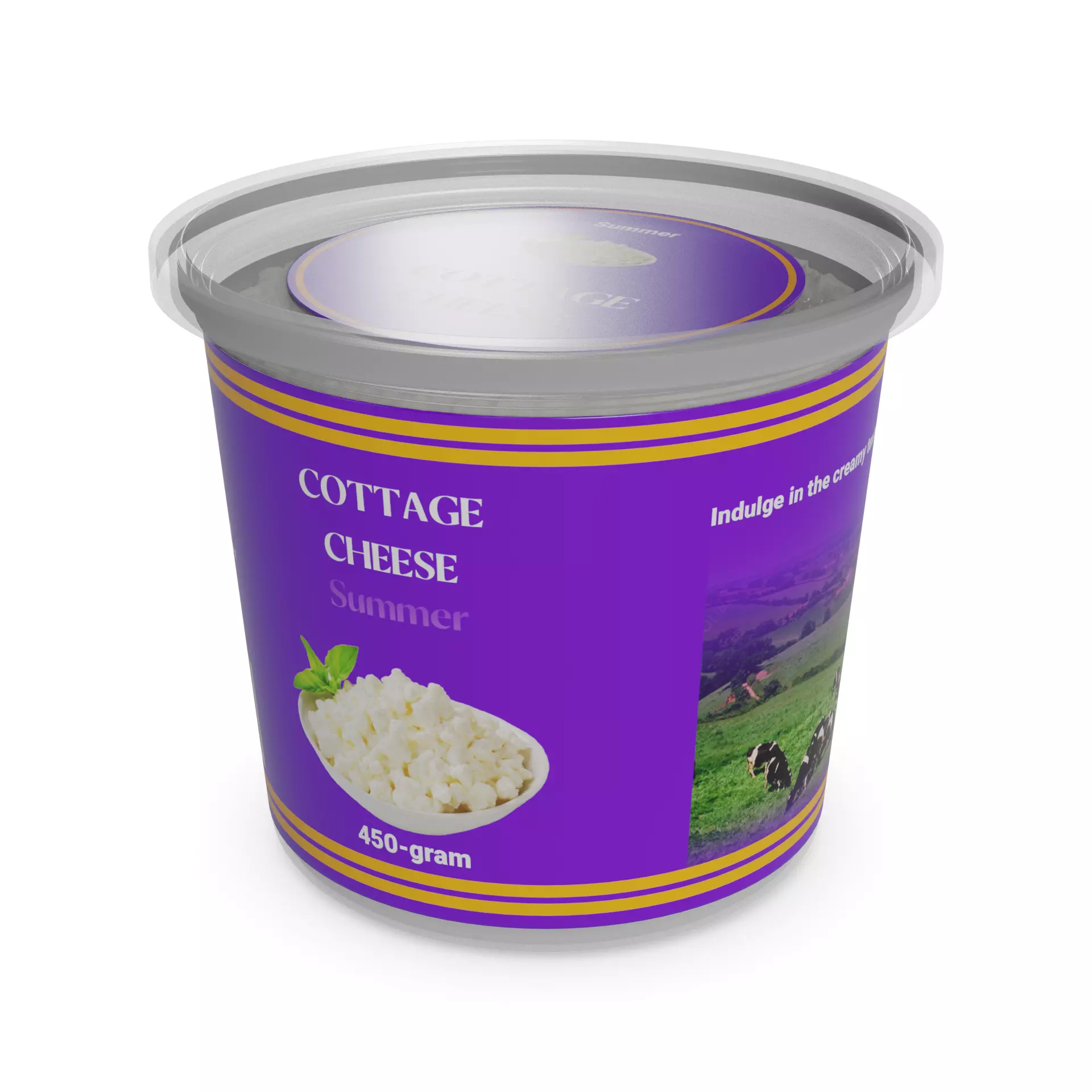 Cottage cheese Cottage Cheese 3D model_0