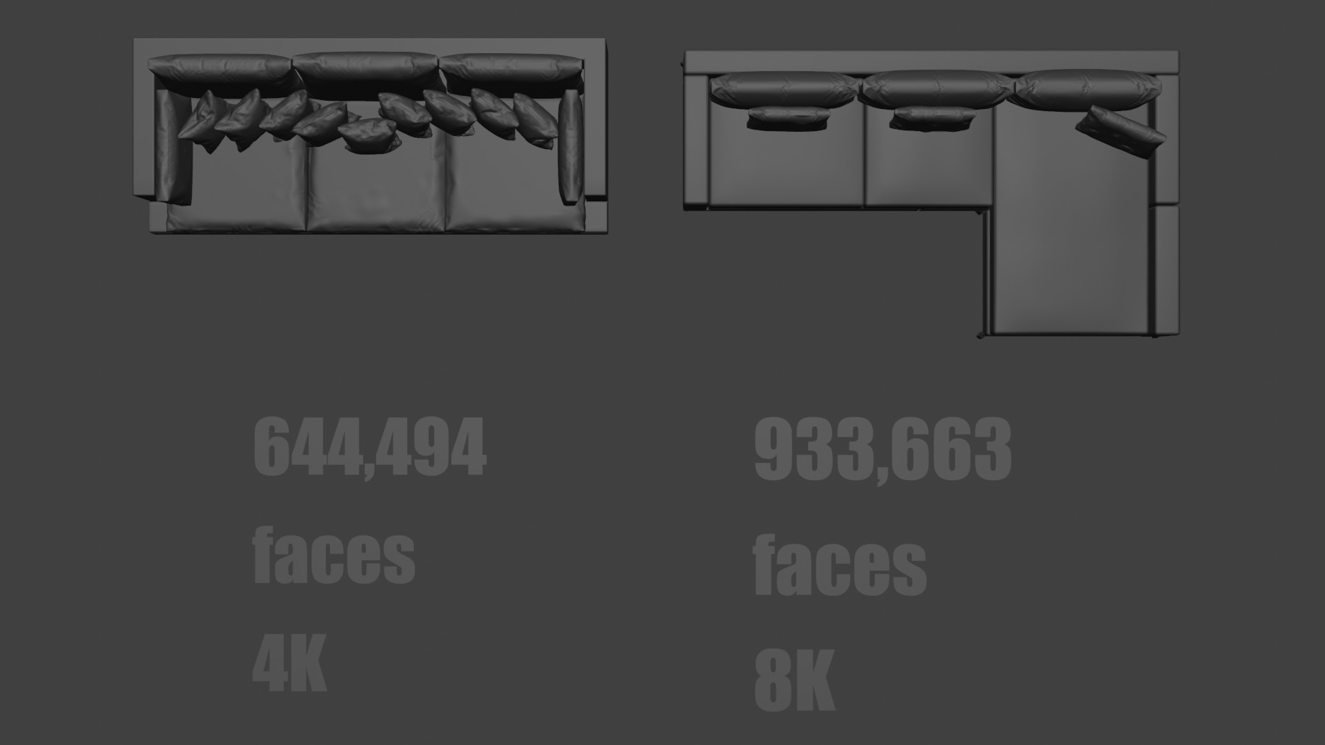 Couch Pack V1 3D model_6