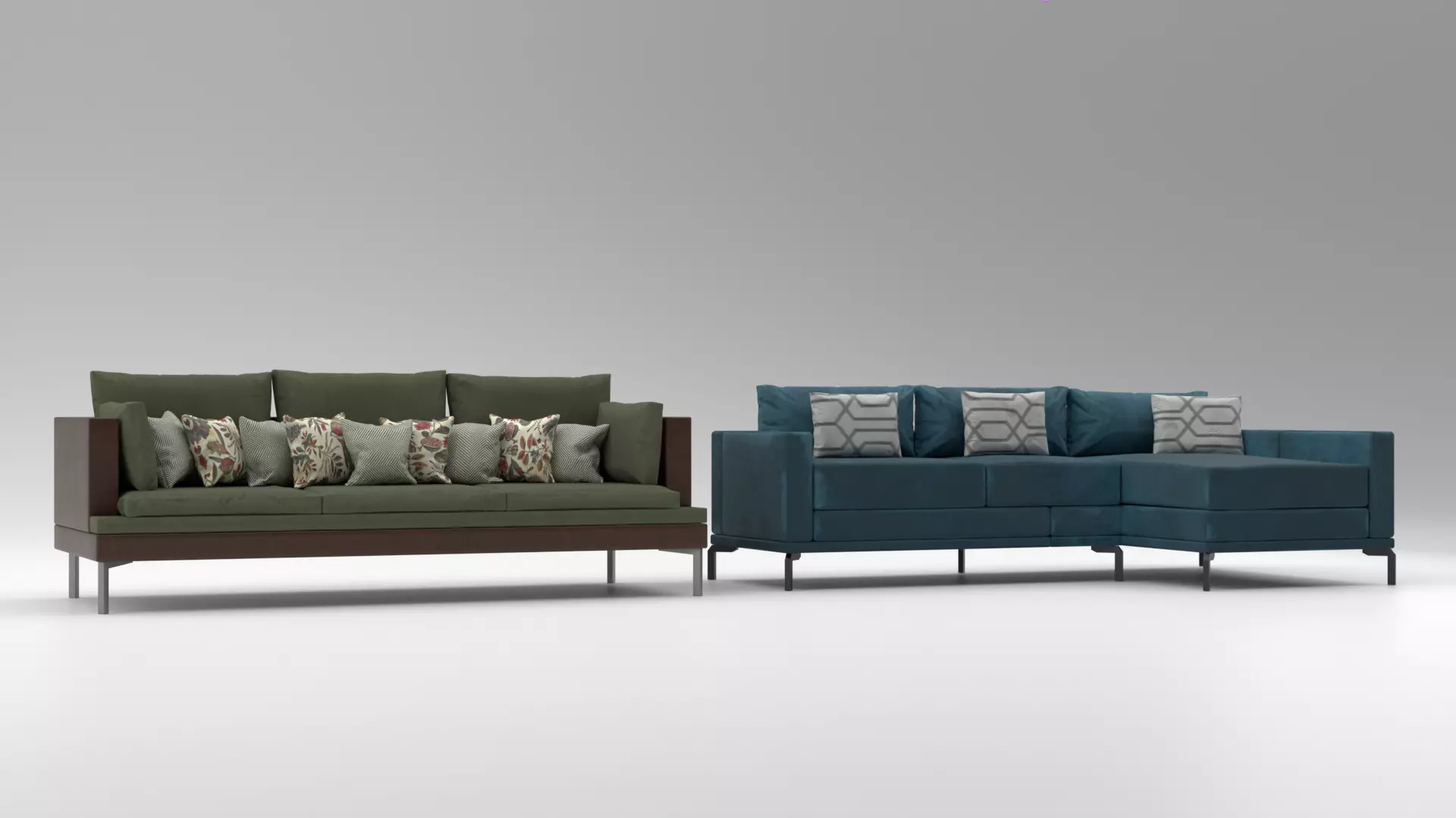 Couch Pack V1 3D model_0