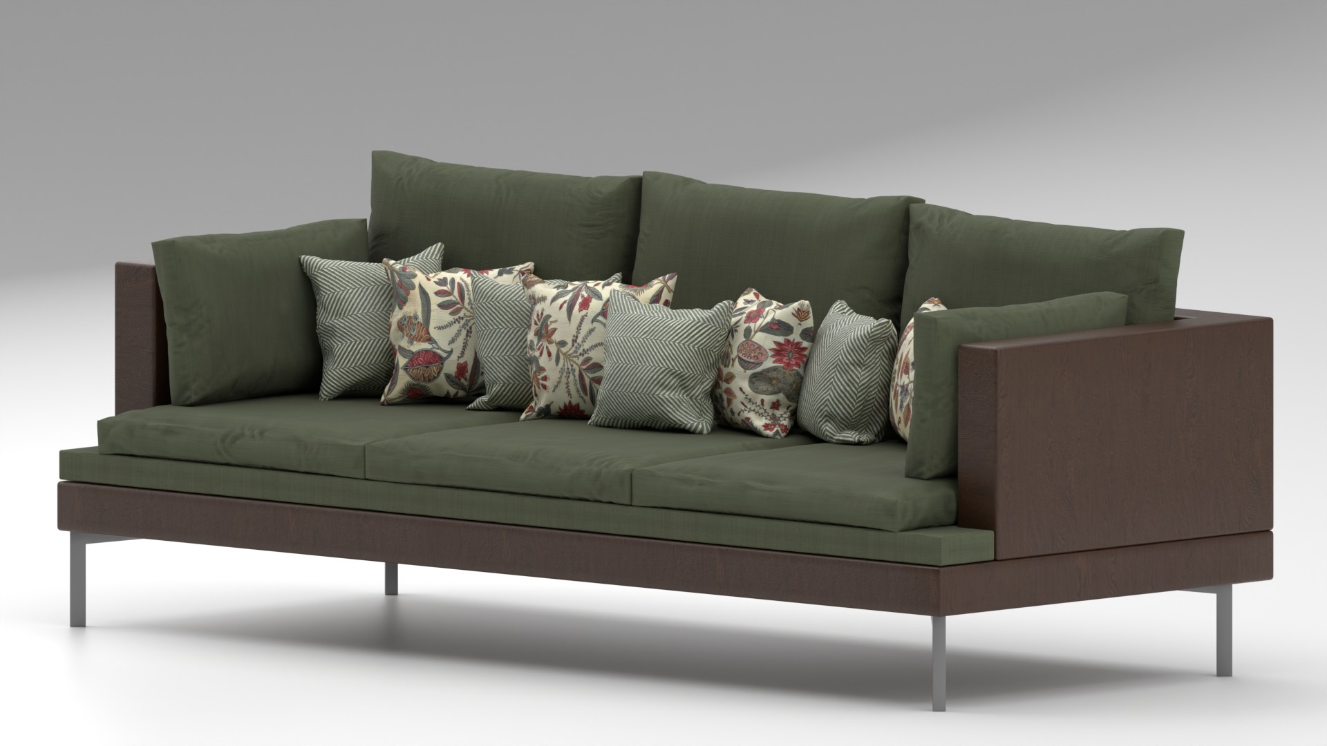 Couch Pack V1 3D model_3