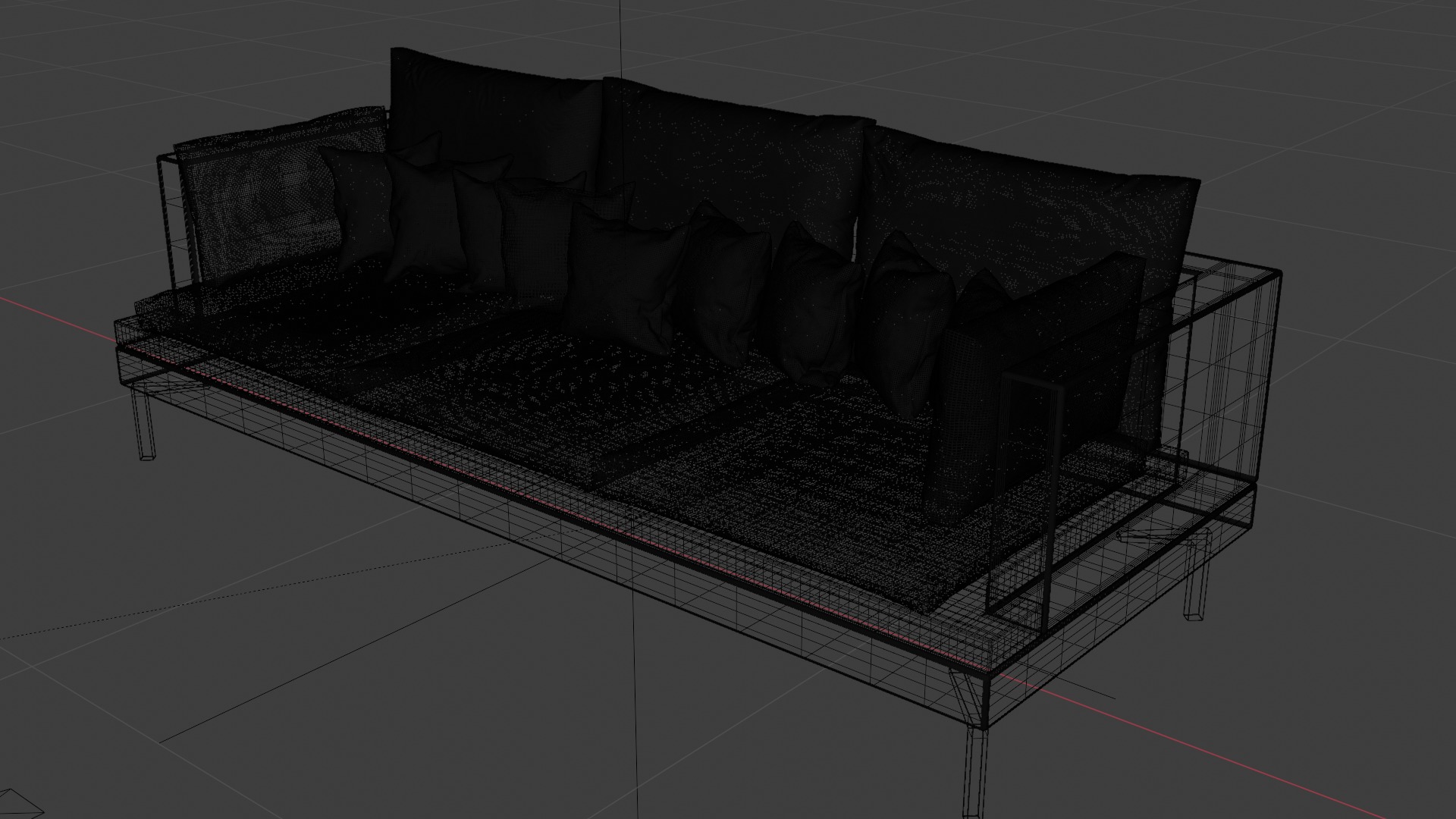 Couch Pack V1 3D model_8