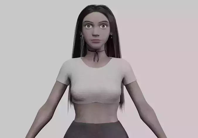 Standard cute Woman V33921 