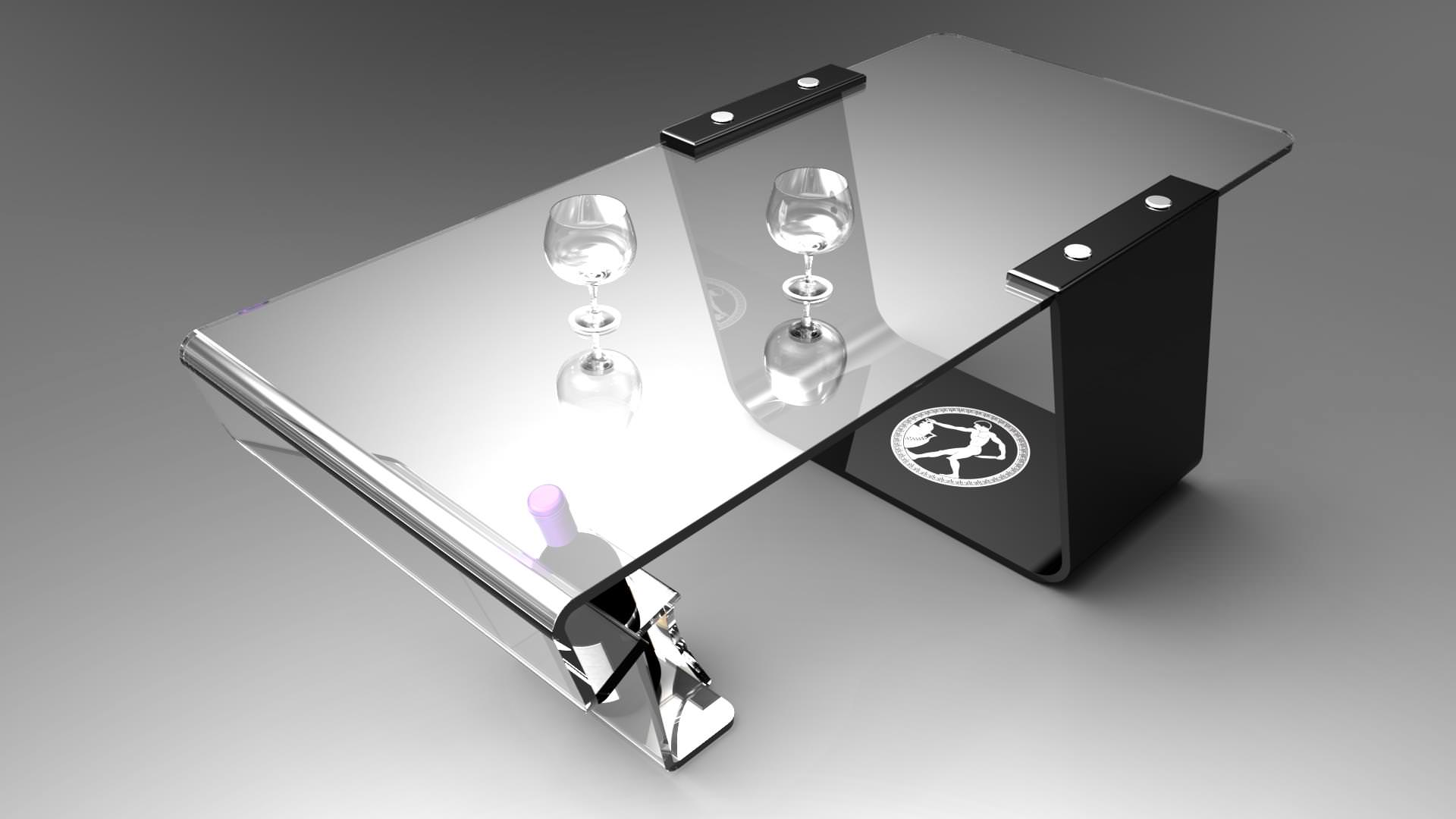 coffee table  3D model_2