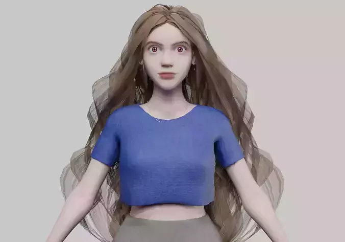 cute Young Woman V36917 