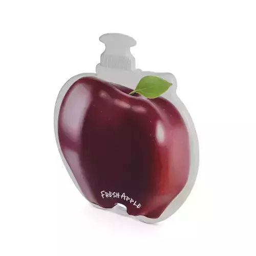 Car air freshener - fresh apples Low-poly 3D model