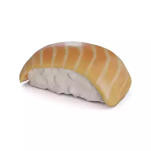 Nigiri sushi with smoked salmon